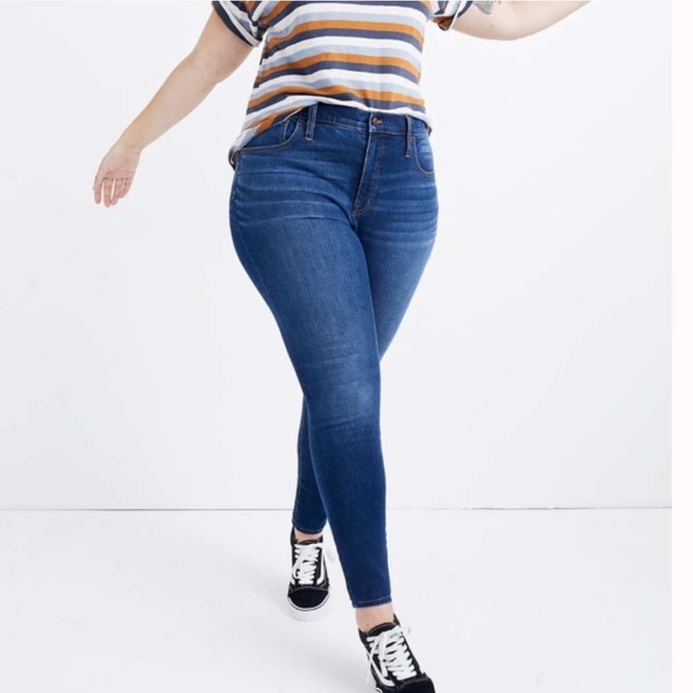 New Madewell Roadtripper Skinny High Rise  Plus Jeans 37